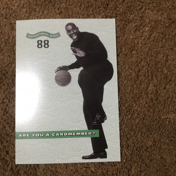Lakers (Magic Johnson) Other - Magic Johnson (Postcard) American Express
